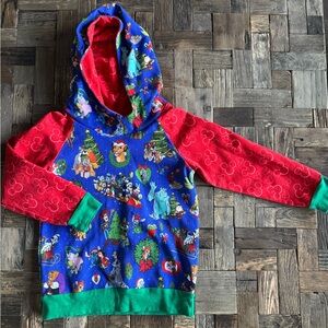Disney Kids Hoodie - Red, Blue, and Green